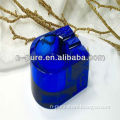 Blue Crystal Vase for Centerpiece